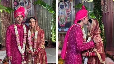 Himansh Kohli got married at a close-knit ceremony in Delhi on Tuesday. Himansh Kohli got married at a close-knit ceremony in Delhi on Tuesday.