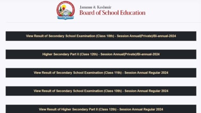 JKBOSE result 2024 for Class 10th bi-annual/private examinations announced at jkbose.nic.in JKBOSE result 2024 for Class 10th bi-annual/private examinations announced at jkbose.nic.in