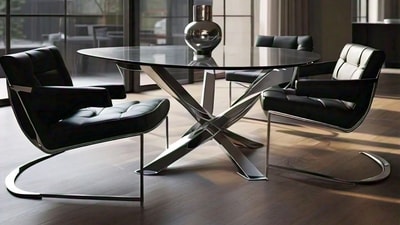 Choose from the best table and chair set options for a comfortable seating space.
