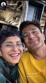 Kiran Rap met Vikas Khanna in New York ahead of Laapataa Ladies Oscar 2025 promotions.