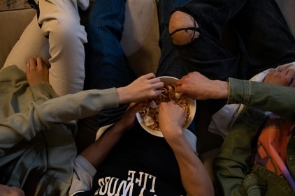 Pop on some Netflix for an after-school movie night. Pop on some Netflix for an after-school movie night.