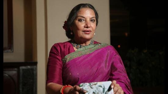 Shabana Azmi (Raajessh Kashyap/HT Photo)