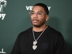 Nelly arrives at the Baby2Baby Gala on Saturday, Nov. 9, 2024, at the Pacific Design Center in West Hollywood, Calif. Nelly arrives at the Baby2Baby Gala on Saturday, Nov. 9, 2024, at the Pacific Design Center in West Hollywood, Calif.