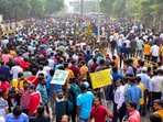 UPPSC PCS, RO/ARO Exams Row: Students' protest enters third day on November 13. 