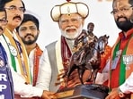 During a rally at Pune’s SP College Ground, Modi asserted that Article 370 had been permanently abolished under his government. (PTI) During a rally at Pune’s SP College Ground, Modi asserted that Article 370 had been permanently abolished under his government. (PTI)