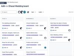 Titled the "Aditi-Dhaval Wedding board", the post has received over 400,000 views on X. Titled the "Aditi-Dhaval Wedding board", the post has received over 400,000 views on X.
