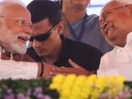 Prime Minister Narendra Modi with Bihar Chief Minister Nitish Kumar in Bihar's Darbhanga. Prime Minister Narendra Modi with Bihar Chief Minister Nitish Kumar in Bihar's Darbhanga.