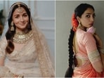 From Alia Bhatt to Sobhita Dhulipala, these celebrity-inspired hairdos are perfect for brides-to-be. 