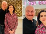 Nita Ambani stuns in floral co-ord set at NMACC with Anupam Kher Nita Ambani stuns in floral co-ord set at NMACC with Anupam Kher