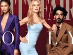 Dev Patel shared the Hollywood Issue cover with several other Hollywood stars.