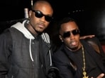 Ray J and P Diddy. Ray J and P Diddy.