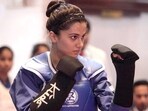 Taapsee Pannu will not use a body-double to perform action scenes in Gandhari. Taapsee Pannu will not use a body-double to perform action scenes in Gandhari.