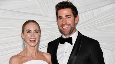 Emily Blunt, left, and John Krasinski attend The Albies hosted by the Clooney Foundation for Justice at the New York Public Library on Thursday, Sept. 26, 2024, in New York. (Photo by Evan Agostini/Invision/AP) (Evan Agostini/Invision/AP) Emily Blunt, left, and John Krasinski attend The Albies hosted by the Clooney Foundation for Justice at the New York Public Library on Thursday, Sept. 26, 2024, in New York. (Photo by Evan Agostini/Invision/AP) (Evan Agostini/Invision/AP)