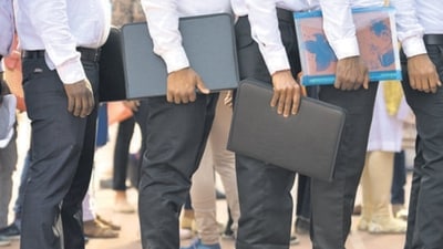 According to a report by American software company ServiceNow, emerging technology will transform talent across India's key growth sectors, generating 2.73 million new tech jobs by 2028. (Sanchit Khanna/HT PHOTO) According to a report by American software company ServiceNow, emerging technology will transform talent across India's key growth sectors, generating 2.73 million new tech jobs by 2028. (Sanchit Khanna/HT PHOTO)