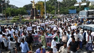 AMD’s recent plans to proceed with these studies sparked widespread protests among locals, fearing environmental and health risks. (HT photo) AMD’s recent plans to proceed with these studies sparked widespread protests among locals, fearing environmental and health risks. (HT photo)