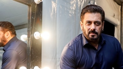 Bollywood actor Salman Khan poses for a photo during the promo shoot of Bigg Boss Season 18, in Mumbai. (ANI Photo) (Sunil Khandare) Bollywood actor Salman Khan poses for a photo during the promo shoot of Bigg Boss Season 18, in Mumbai. (ANI Photo) (Sunil Khandare)