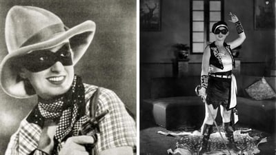 Stills from the 1935 hit Hunterwali