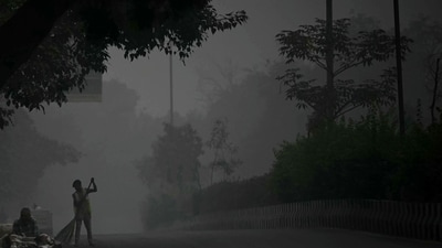 The worsening Delhi air pollution surged past the grim mark of 50 times the World Health Organization recommended daily maximum. (AFP)