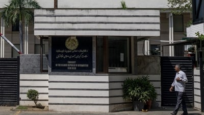 Over the past three years, Afghan diplomats manning the Afghan Embassy and Consulates in India have sought refuge/asylum in different Western countries and have left India. Over the past three years, Afghan diplomats manning the Afghan Embassy and Consulates in India have sought refuge/asylum in different Western countries and have left India.