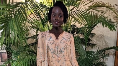 Lupita Nyong'o has featured in movies such as 12 Years a Slave, Us, Black Panther and A Quiet Place: Day One. Lupita Nyong'o has featured in movies such as 12 Years a Slave, Us, Black Panther and A Quiet Place: Day One.