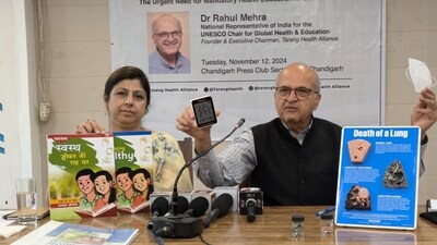 Tarang Health Alliance, Fijeeha hosted a media workshop wherein it highlighted the need for compulsory health education in schools in Haryana.