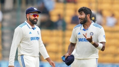 Jasprit Bumrah is set to step in as captain in the absence of Rohit Sharma for the first BGT Test. (PTI) Jasprit Bumrah is set to step in as captain in the absence of Rohit Sharma for the first BGT Test. (PTI)