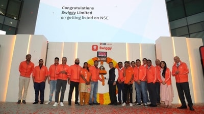 Swiggy said this was a way of “sharing its gratitude and celebrating the essential role of its delivery partners.” (Swiggy) Swiggy said this was a way of “sharing its gratitude and celebrating the essential role of its delivery partners.” (Swiggy)