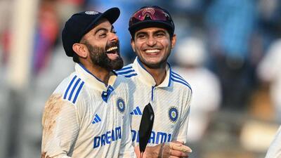 The batting form of Virat Kohli and Shubman Gill (R) will be crucial for India in their five-Test series in Australia starting at Perth on November 22. (AFP) The batting form of Virat Kohli and Shubman Gill (R) will be crucial for India in their five-Test series in Australia starting at Perth on November 22. (AFP)