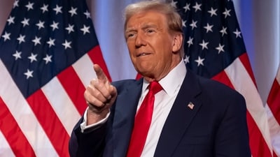 President-elect Donald Trump at a meeting of the House GOP conference, Wednesday in Washington. (AP Photo/Alex Brandon) (AP) President-elect Donald Trump at a meeting of the House GOP conference, Wednesday in Washington. (AP Photo/Alex Brandon) (AP)