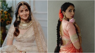 From Alia Bhatt to Sobhita Dhulipala, these celebrity-inspired hairdos are perfect for brides-to-be. From Alia Bhatt to Sobhita Dhulipala, these celebrity-inspired hairdos are perfect for brides-to-be.