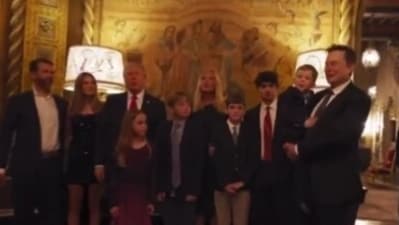 Ivanka Trump made her first appearance of the 2024 campaign on stage at Mar-a-Lago, where his father declared his White House win and addressed America and the world in his first speech post election. (X)
