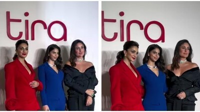 Kareena Kapoor, Suhana Khan and Kiara Advani oozed glamour at the event in Mumbai. Kareena Kapoor, Suhana Khan and Kiara Advani oozed glamour at the event in Mumbai.