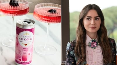 Chamère is available in sleek 250ml cans, with each one containing 10.5% alcohol