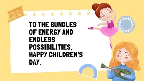 This year. Children's Day falls on Thursday. (Canva) This year. Children's Day falls on Thursday. (Canva)