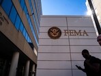 The Federal Emergency Management Agency Headquarters, in Washington is photographed on October 8, 2024 in Washington, DC.