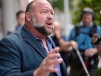 Right-wing conspiracy theorist Alex Jones