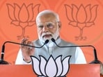 Prime Minister Narendra Modi addresses a public meeting ahead of the Maharashtra assembly election.