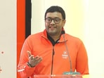 Sriharsha Majety told the story of how the idea of Swiggy came to him during a college project at IIM Calcutta. Sriharsha Majety told the story of how the idea of Swiggy came to him during a college project at IIM Calcutta.