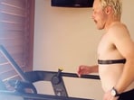 The video starts with Valtteri Bottas waking up and jumping straight into his swimming pool. The video starts with Valtteri Bottas waking up and jumping straight into his swimming pool.