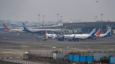 An anonymous caller reported a bomb threat to Mumbai airport on Wednesday afternoon (Hindustan Times) An anonymous caller reported a bomb threat to Mumbai airport on Wednesday afternoon (Hindustan Times)