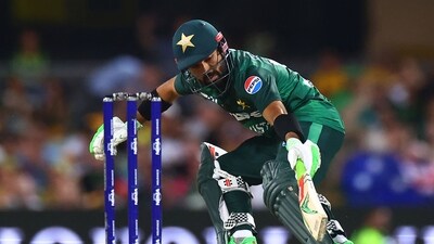 Pakistan's Mohammad Rizwan runs between the wickets during the first Twenty20 international cricket match against Australia (AFP) Pakistan's Mohammad Rizwan runs between the wickets during the first Twenty20 international cricket match against Australia (AFP)