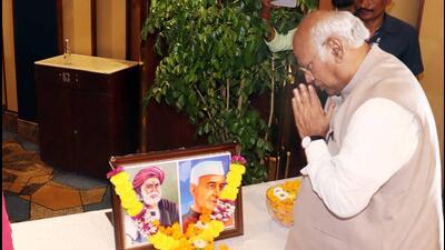 Congress president Mallikarjun Kharge countered BJP allegations that Congress intends to reinstate Article 370 in Jammu and Kashmir, calling the claims divisive and misleading. (HT)
