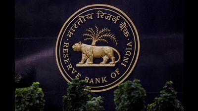 FILE PHOTO: FILE PHOTO: A Reserve Bank of India (RBI) logo is seen inside its headquarters in Mumbai, India, April 6, 2023. REUTERS/Francis Mascarenhas//File Photo/File Photo (REUTERS) FILE PHOTO: FILE PHOTO: A Reserve Bank of India (RBI) logo is seen inside its headquarters in Mumbai, India, April 6, 2023. REUTERS/Francis Mascarenhas//File Photo/File Photo (REUTERS)