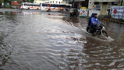 Incessant rains and water discharge from the Khadakwasla dam flooded housing societies on Sinhagad Road areas in July 25 this year, prompting chief minister Eknath Shinde, deputy chief ministers Ajit Pawar and Devendra Fadnavis and opposition leaders to visit the flood-affected areas. (REPRESENTATIVE PHOTO)