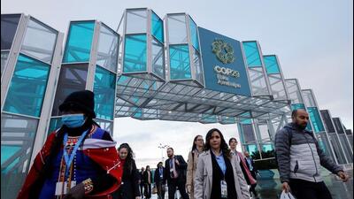 People walk near the venue of the United Nations Climate Change Conference (COP29), in Baku, Azerbaijan, on Thurs November 14, 2024. REUTERS/Maxim Shemetov (REUTERS) People walk near the venue of the United Nations Climate Change Conference (COP29), in Baku, Azerbaijan, on Thurs November 14, 2024. REUTERS/Maxim Shemetov (REUTERS)