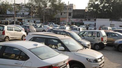 Residents said that rapid population growth in GHS across Gurugram has led to a growing demand for designated car parking spaces. (HT Archive)