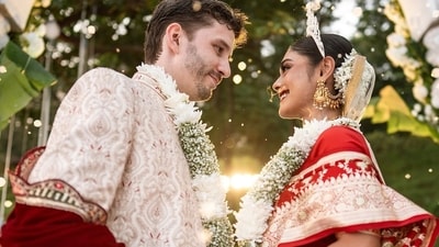 Sreejita De got married to Michael Blohm-Pape last year. Sreejita De got married to Michael Blohm-Pape last year.