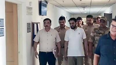 The court meanwhile ordered the release of Khan from judicial custody on bail. (ANI photo)