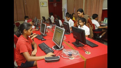 The hope is that with the brilliant learning programmes available today on the net, there may be a small percentage of self-motivated children who learn on their own and can get qualified to take open board exams - Photo by Vipin Kumar.Hindustan Times The hope is that with the brilliant learning programmes available today on the net, there may be a small percentage of self-motivated children who learn on their own and can get qualified to take open board exams - Photo by Vipin Kumar.Hindustan Times