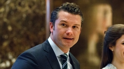 Pete Hegseth walks to an elevator for a meeting with President-elect Donald Trump at Trump Tower in New York. (File image) (AP) Pete Hegseth walks to an elevator for a meeting with President-elect Donald Trump at Trump Tower in New York. (File image) (AP)